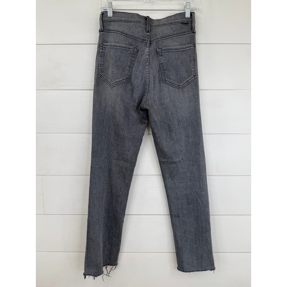 Mother THE PIXIE DAZZLER ANKLE FRAY Jeans Women 27 DIGGING UP DIRT Button Fly - Picture 4 of 10